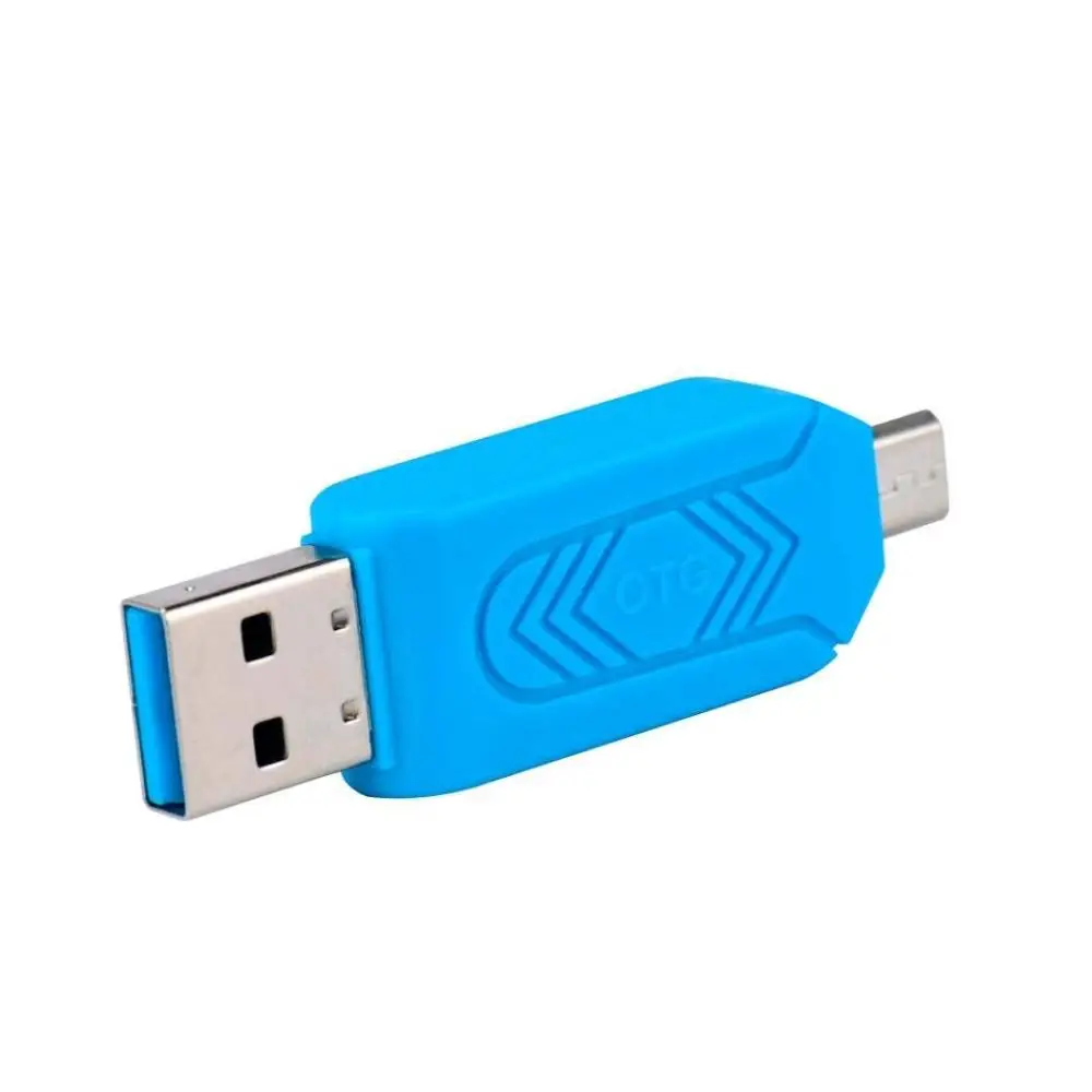 Новый мини USB 2,0 + OTG Micro Reader адаптер U Disk для планшетного ПК