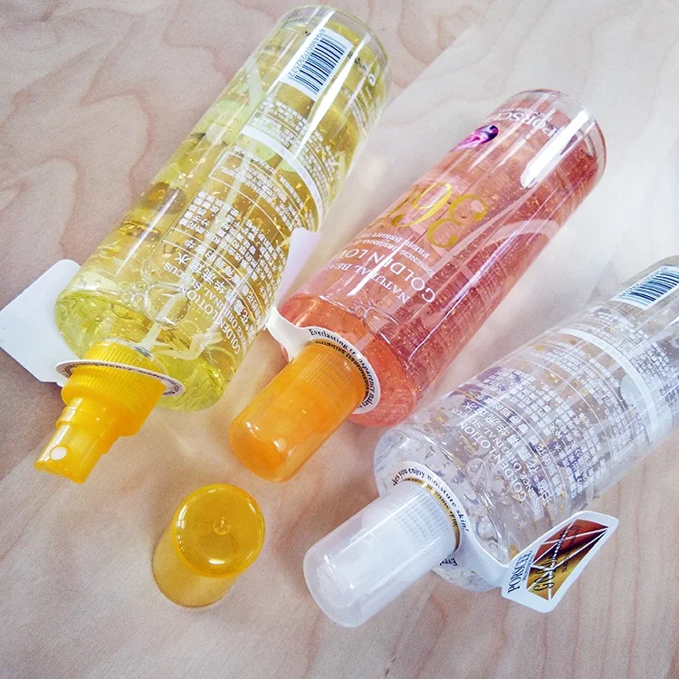 
PORSCEE 360 Natural Flower Water Hydrosol Toner With Gold Foil Moisturizing Skin Face Toner Spray 