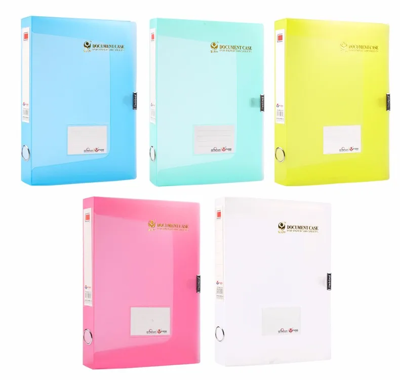 Расширяющаяся черная складная сумка формата A4, пластиковая папка, папка для документов