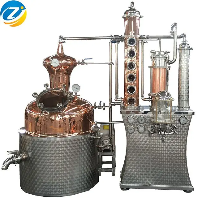 300L дома дистилляции 8'10' Колонка конденсатор Высокое качество упаковки дистиллятор