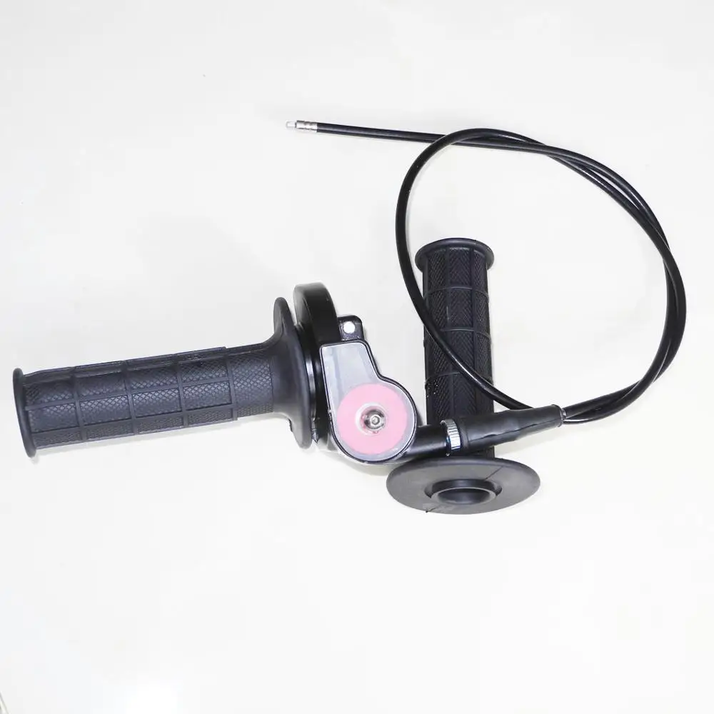 Роскошные 7/8 дюймов 22 мм мотокросс ручка дроссельная заслонка с твист кабель для 50-250CC питбайк Dirt