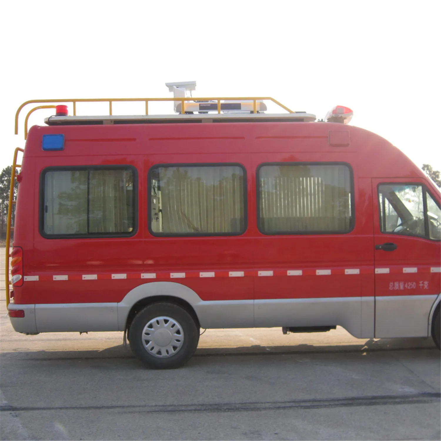 Shanghai JINDUN new generation firefighting communication command vehicle fire truck for sale