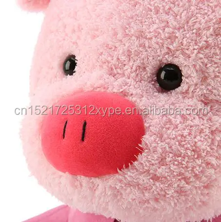 Супер мягкая футболка на заказ свинья кролик собака плюшевые игрушки высококачественная ткань вышитый логотип Забавные унисекс