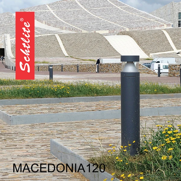 
MACEDONIA 7 Courtyard Aluminium circular IP65 Waterproof Outdoor Post Garden Lawn Light 