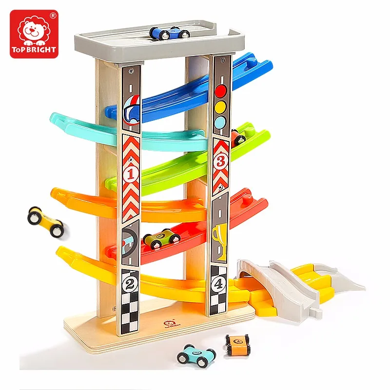 Topbright montesori toys for kids mega ramps rc car race track
