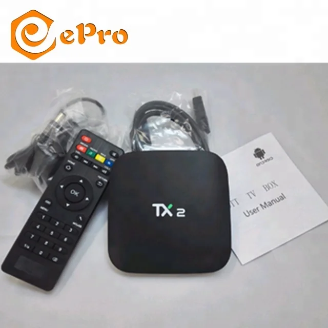 Отт tv box RK3229 TV Box TX2 R2 Android 6,0 2 г 16 г smart tv потоковое коробка
