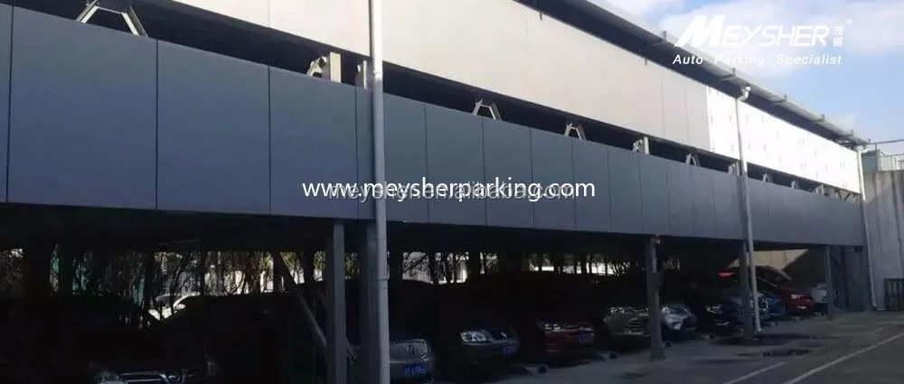 auto puzzle parking system customized multiple level lift-sliding parking system car stacker