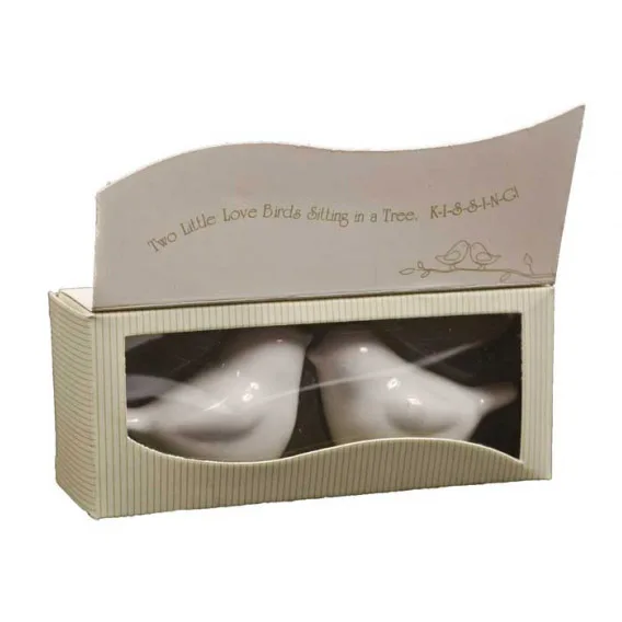 Wedding Favors Love Birds Salt and Pepper Shaker