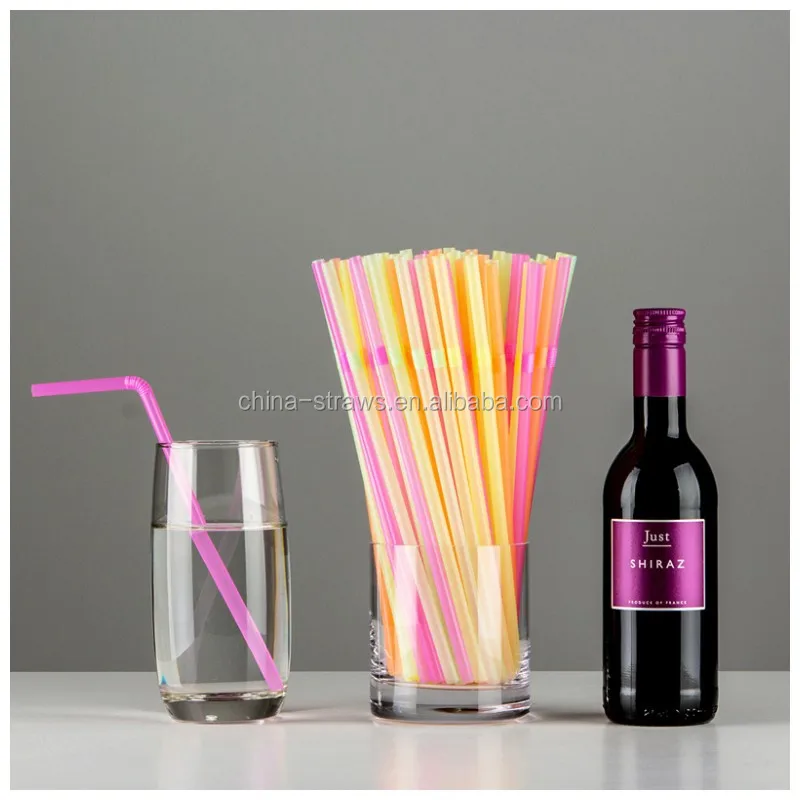 eco friendly drinking wine accessories dispenser holder plastic straws