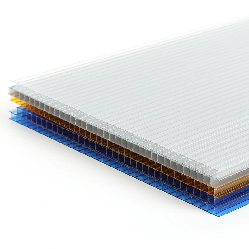 Sound insulation twinwall soundproof polycarbonate sheet manufacturer