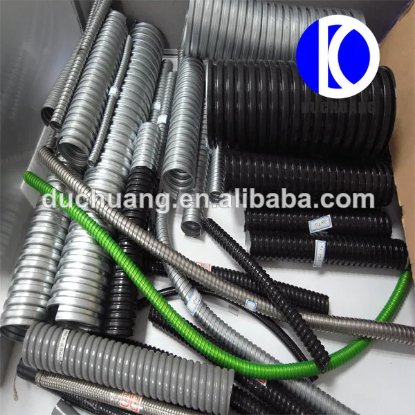 squarelocked нержавеющая сталь канала электрических гибкого трубопровода