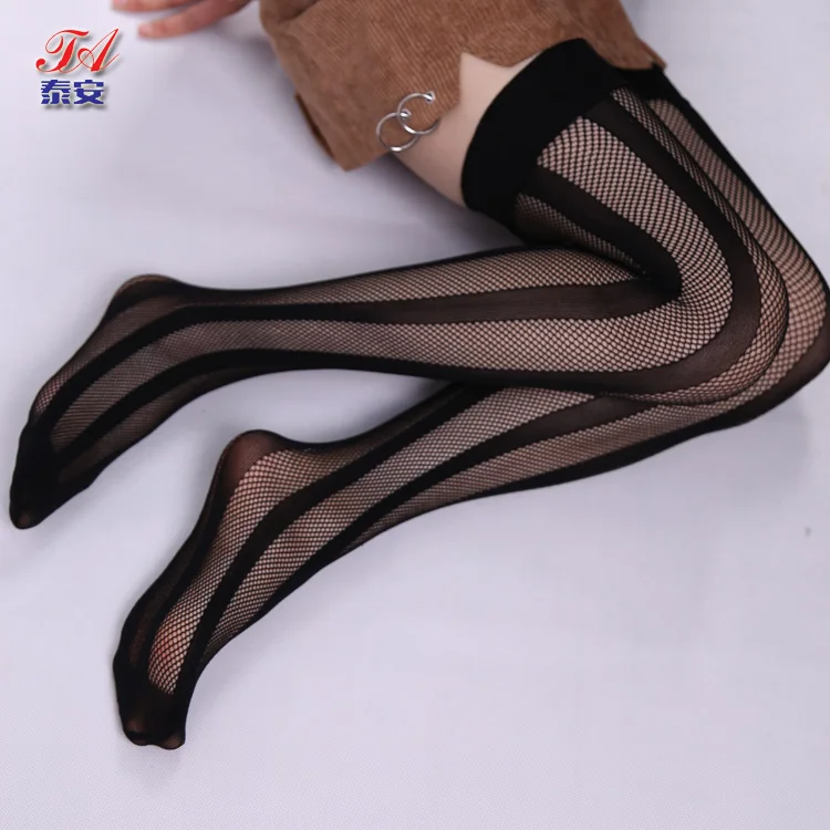
Women Pantyhose Japanese Sexy Fishnet Silk Stocking 