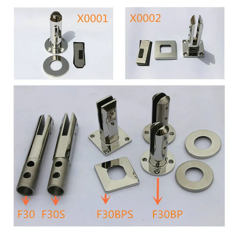 Modern design balcony railing accessories stainless steel railing systems