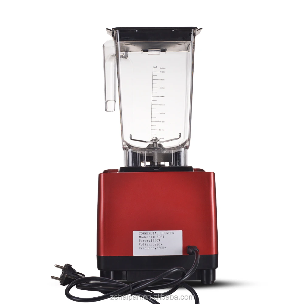 
Professional Blender Parts/Hotel Kitchen Accessories/Electric Commercial Blender TM-503T with Unbreakable Jug 