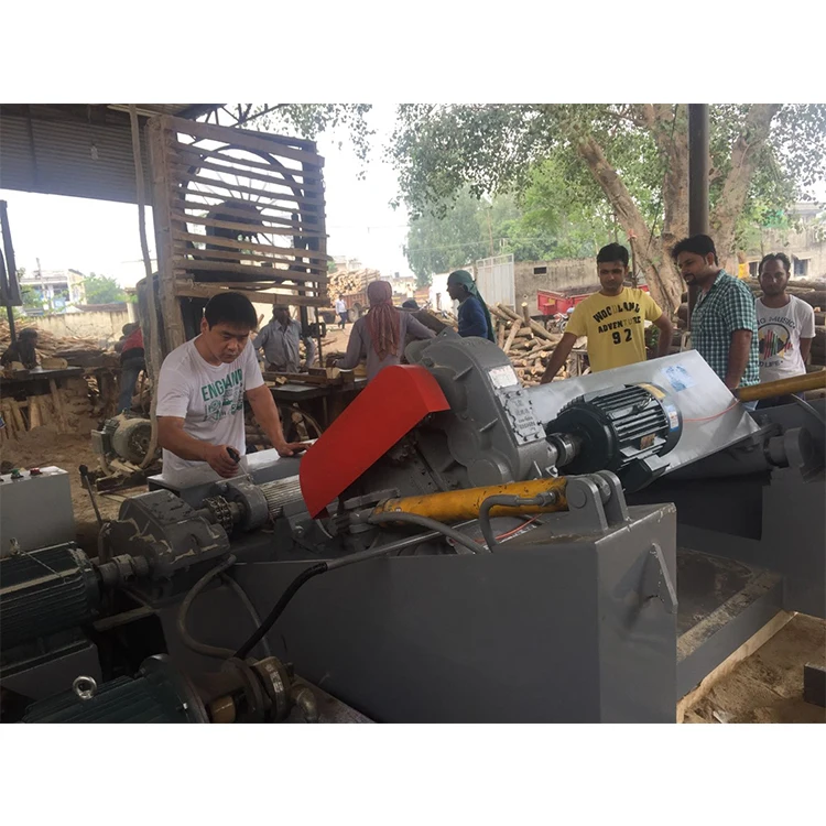 8ft гидравлический Дровокол дебаркер машина для округления бревен