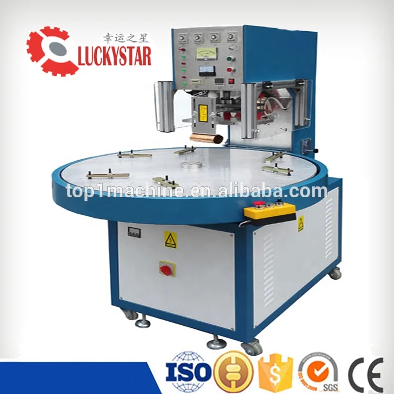 Single head Rotary type of automatic blister sealing machine