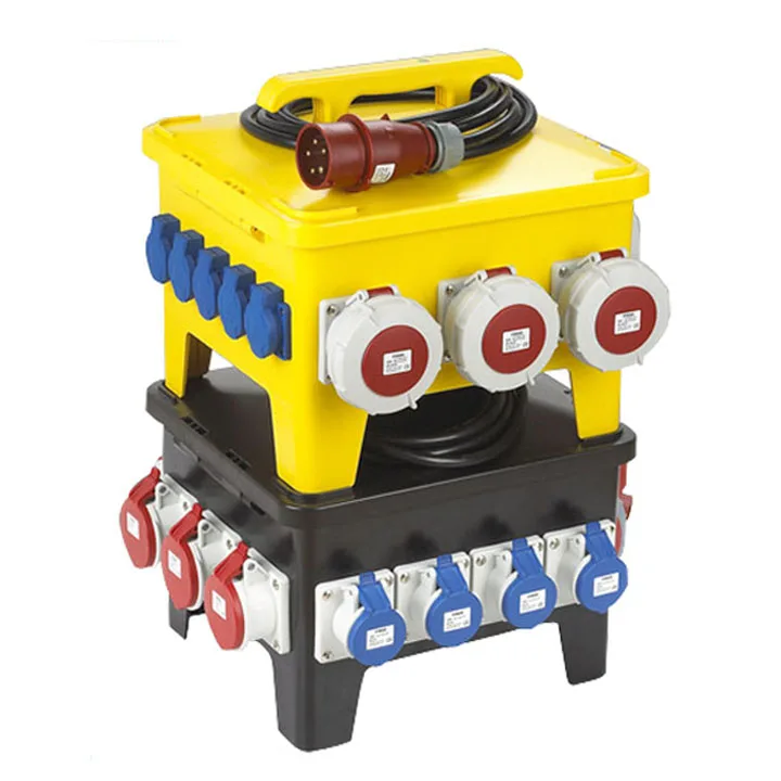 Портативная Временная Водонепроницаемая наружная электрическая распределительная пустая коробка