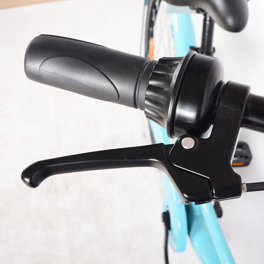 Manufacture steel frame fork 24 x 1.5 tire solid tube public bike share