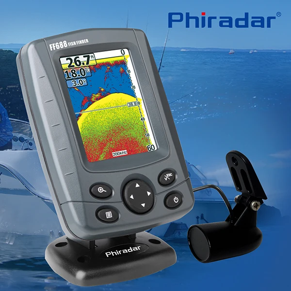 
big screen fish finder marine products for boat echo sounder outdoor fishing boat using sonar 