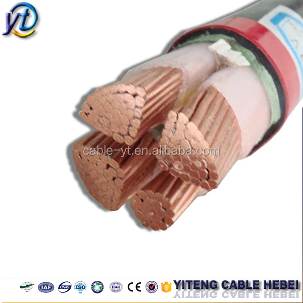 underground electrical armoured cable 4 core power cable 25mm 35mm 50mm 70mm 95mm 120mm 185mm 240mm 300mm power cable