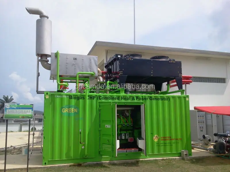 Landfill Gas Power Plant/gas turbine generators/gas engine diesel engine turn key power plant Combined heating power cooling