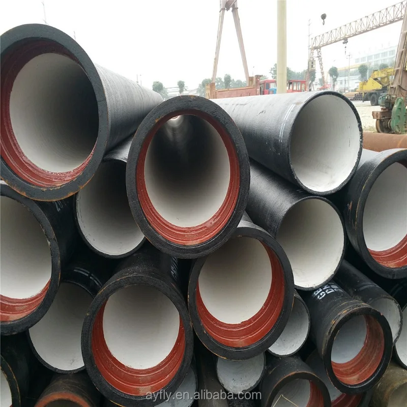 High quality dn250 ductile cast iron pipe weight per meter