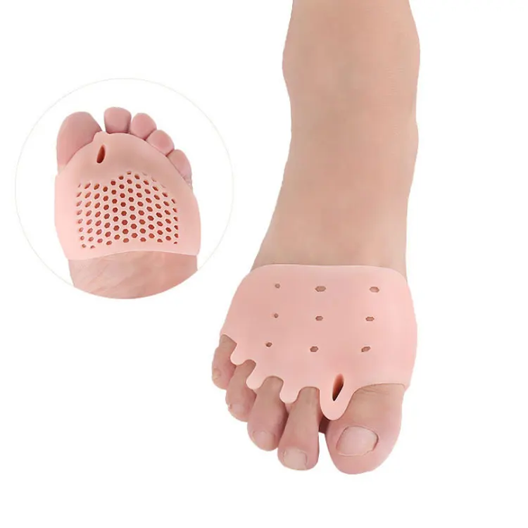 99insole Hot Selling toe spacer separator Gel silicone metatarsal forefoot pad