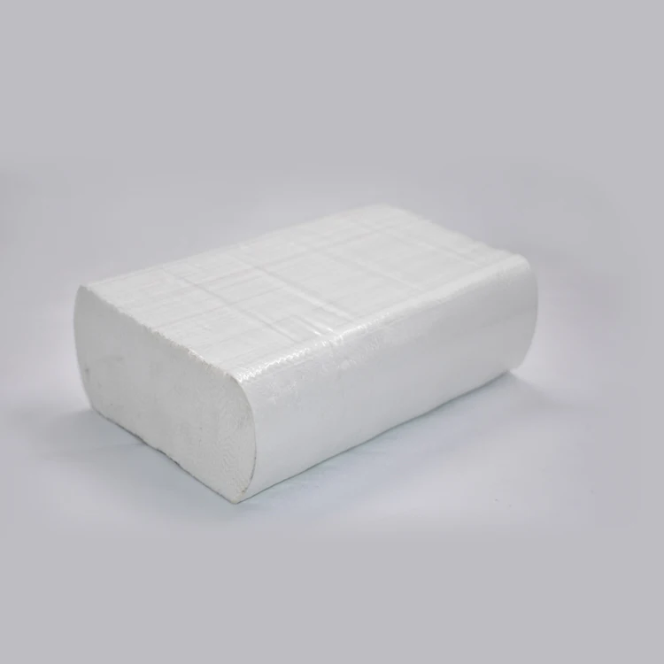 100% Virgin Pulp Tissue Paper Natural 2 Ply Pattern Printed Toilet Paper Custom Embossing Fold Hand Paper Towel