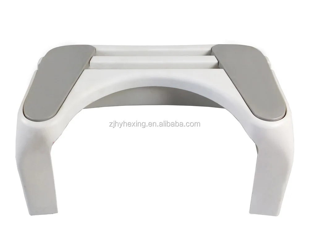 Прочный простой дизайн, нескользящий пластиковый стул для унитаза