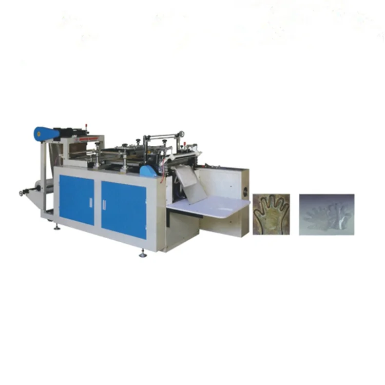 Factory Price Disposable Polyethylene Plastic Film Glove Making Machine