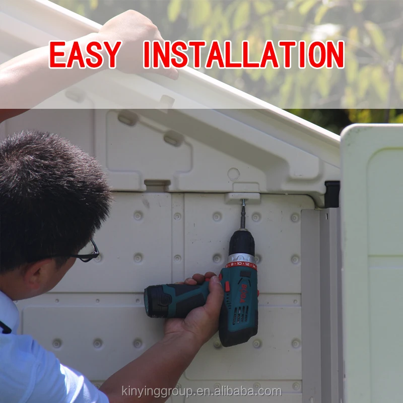 Пластиковый садовый сарай от производителя