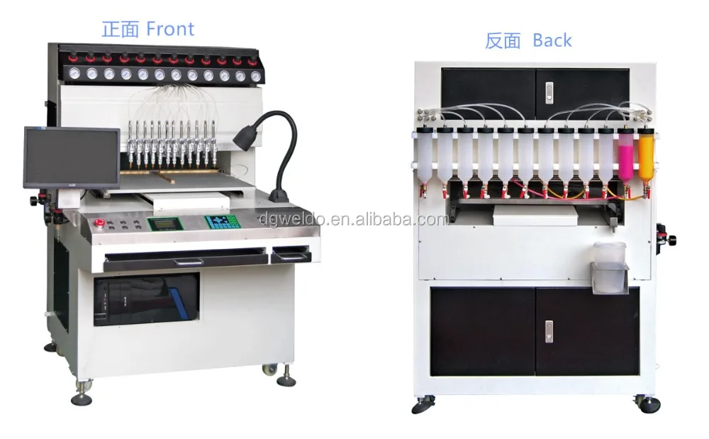 Weldo automatic soft PVC label making machine