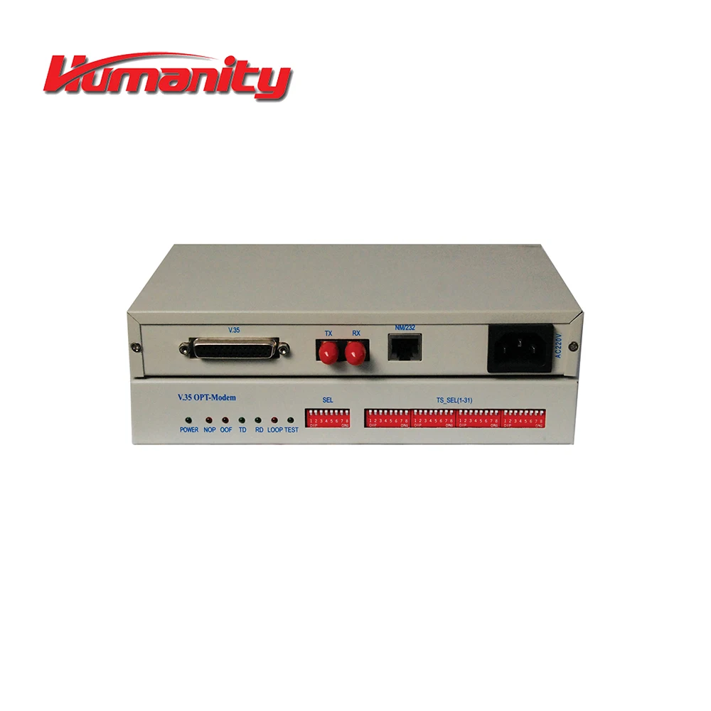 humanity V35 optical modem for V.35 over fiber