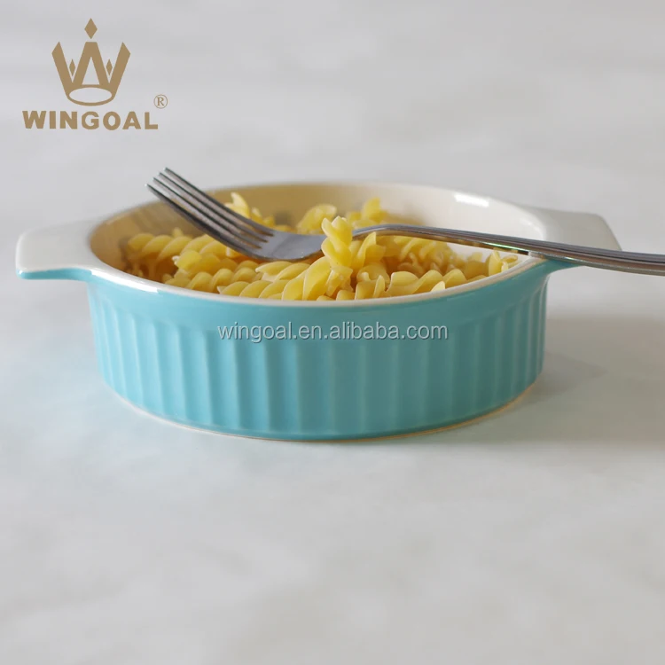 Ceramic bakeware set oven safe stoneware cooking set