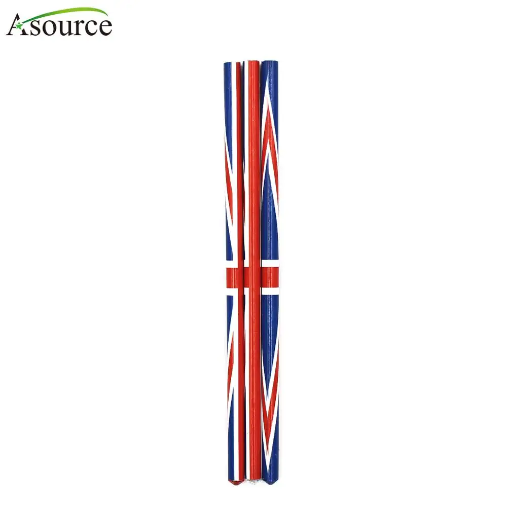 High Quality Union Jack Printed Souvenir Crystal Pencil HB