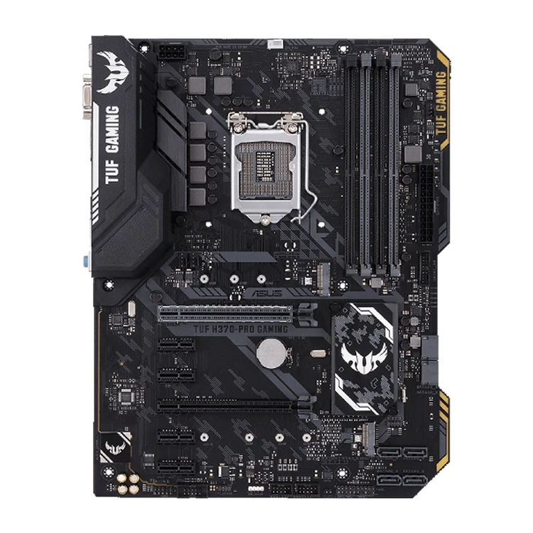 ASUS TUF H370-PRO GAMING Used Motherboard with Intel Socket 1151 for 9th / 8th Generation Pentium/Celeron Processors
