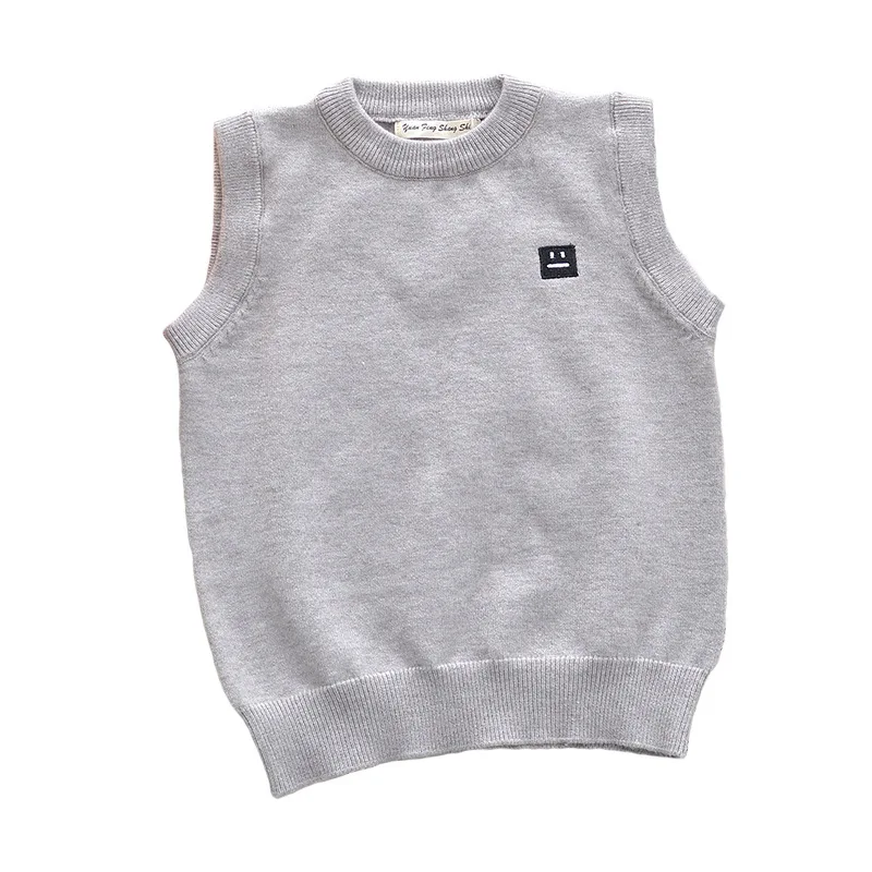 
Hot sale boys and girls uniform vest sweater 