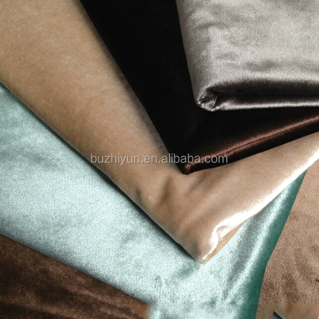 100% polyester double side velboa minky fabric