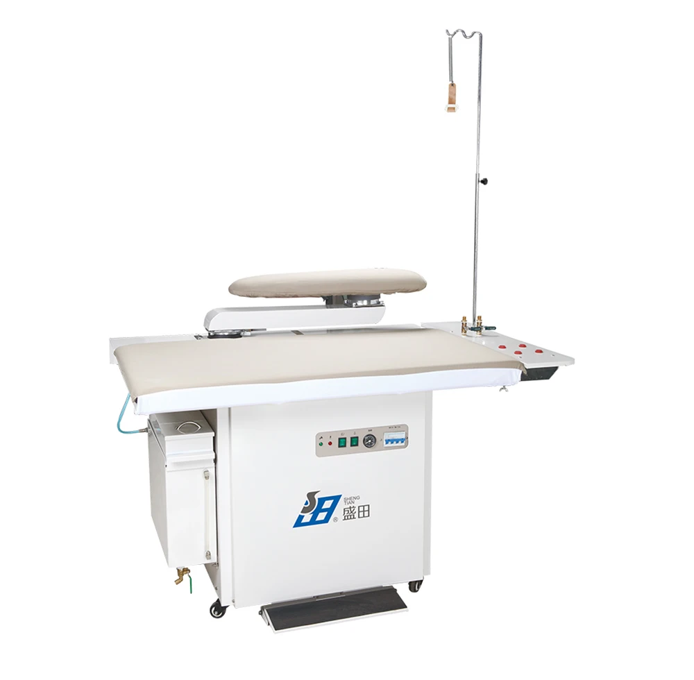 Вакуумный гладильный стол с встроенным парогенератором Прямая продажа фабрики и быстрая доставка одежды гладильная машина