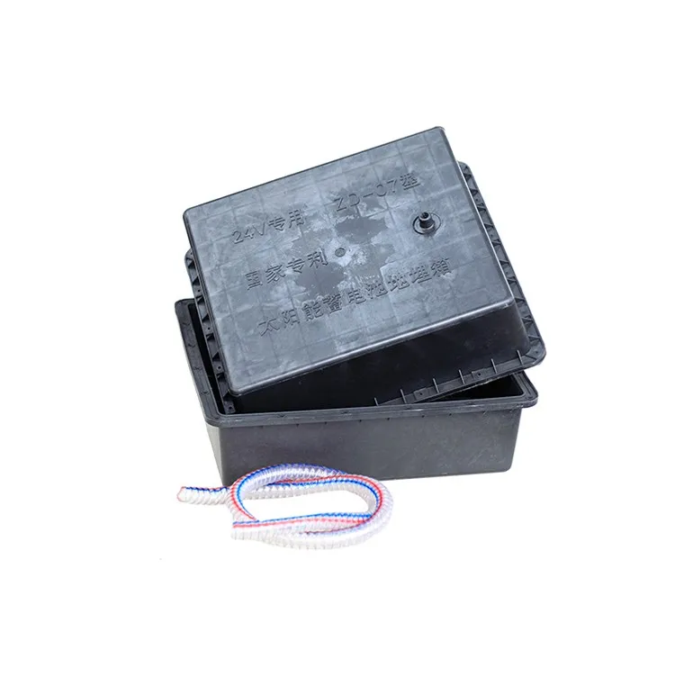 ZD-7 Plastic  battery box use for 24V120Ah gel battery with heat protection