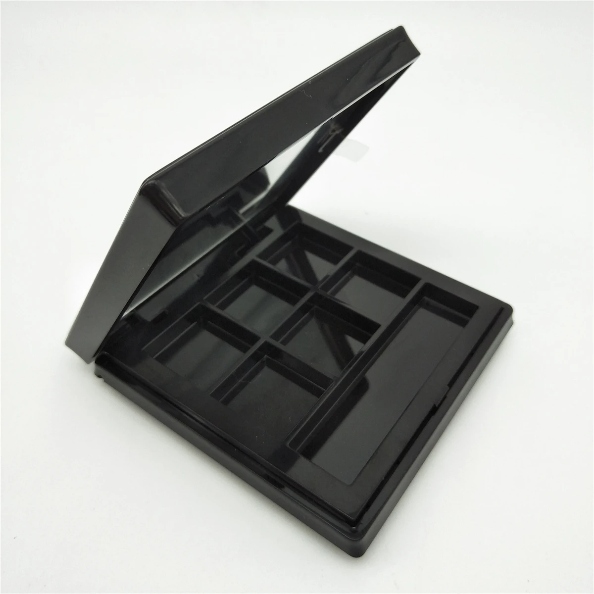 
New Arrival Empty Eyebrow Powder Case Eyeshadow Palette Packaging Container Plastic Personal Care Skin Care Cream UV Coating 