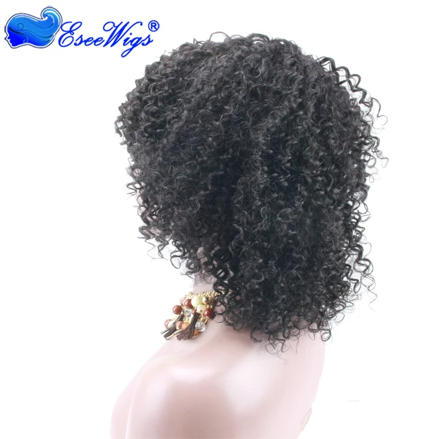 cheap lace front medical curly human remy hair wigs with bangs