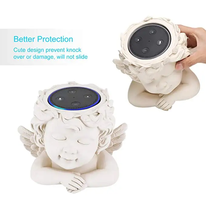 Wholesale Jam Classic Speaker Angel Shape Speaker Stand  Echo Dot 2nd and 1st Generation