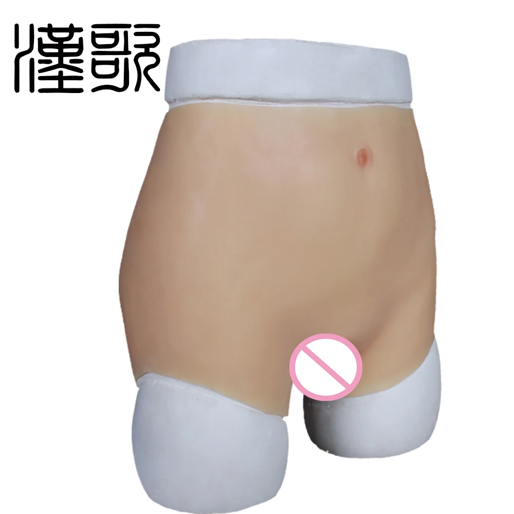 Silicone S Artificial Vagina Underwear Boxer For Crossdresser Fake Ass Girl Virginity Vagina