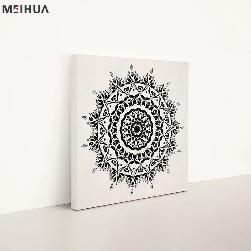 
Best art canvas painting with led light framed art for office 