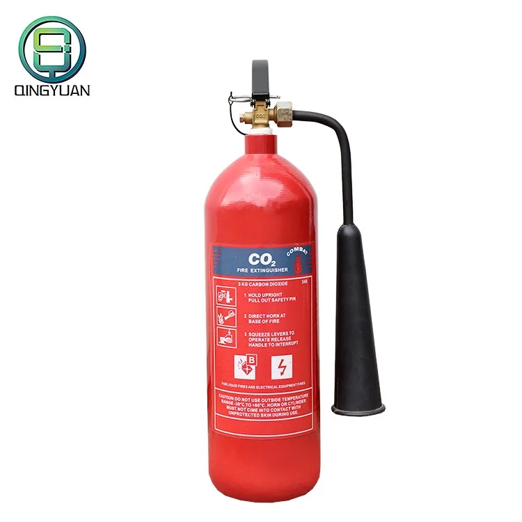 oxygen gas cylinder portable empty steel extinguisher gas cylinder 3kg small fire extinguisher co2 cylinder