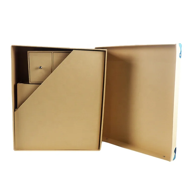 Семь в одном, оптовый список офисных канцелярских принадлежностей, набор, папка для документов, настольный органайзер, экологичный канцелярский подарочный набор