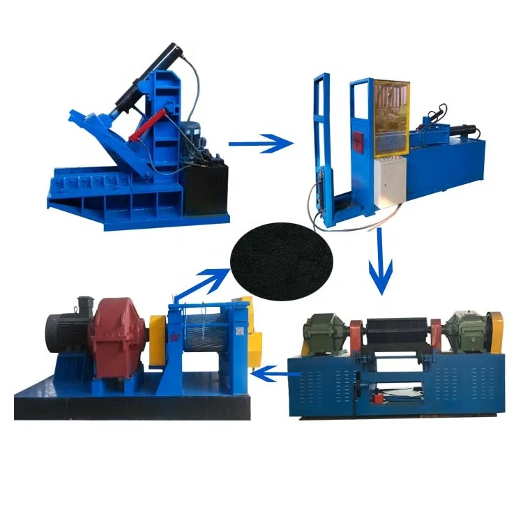 Машина для переработки отходов шин, машина для переработки шин, машина для измельчения шин