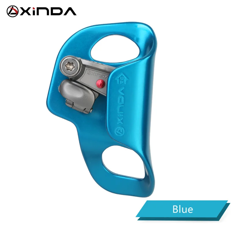 XINDA CE UIAA certified rock climbing 7075 aluminum chest ascender with foldable safety catch