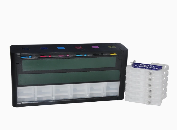 Роскошные 6 цветов СНПЧ комплект с СНПЧ картридж можно использовать для Epson T0851-T0856 патрон чернил для принтера Epson T60